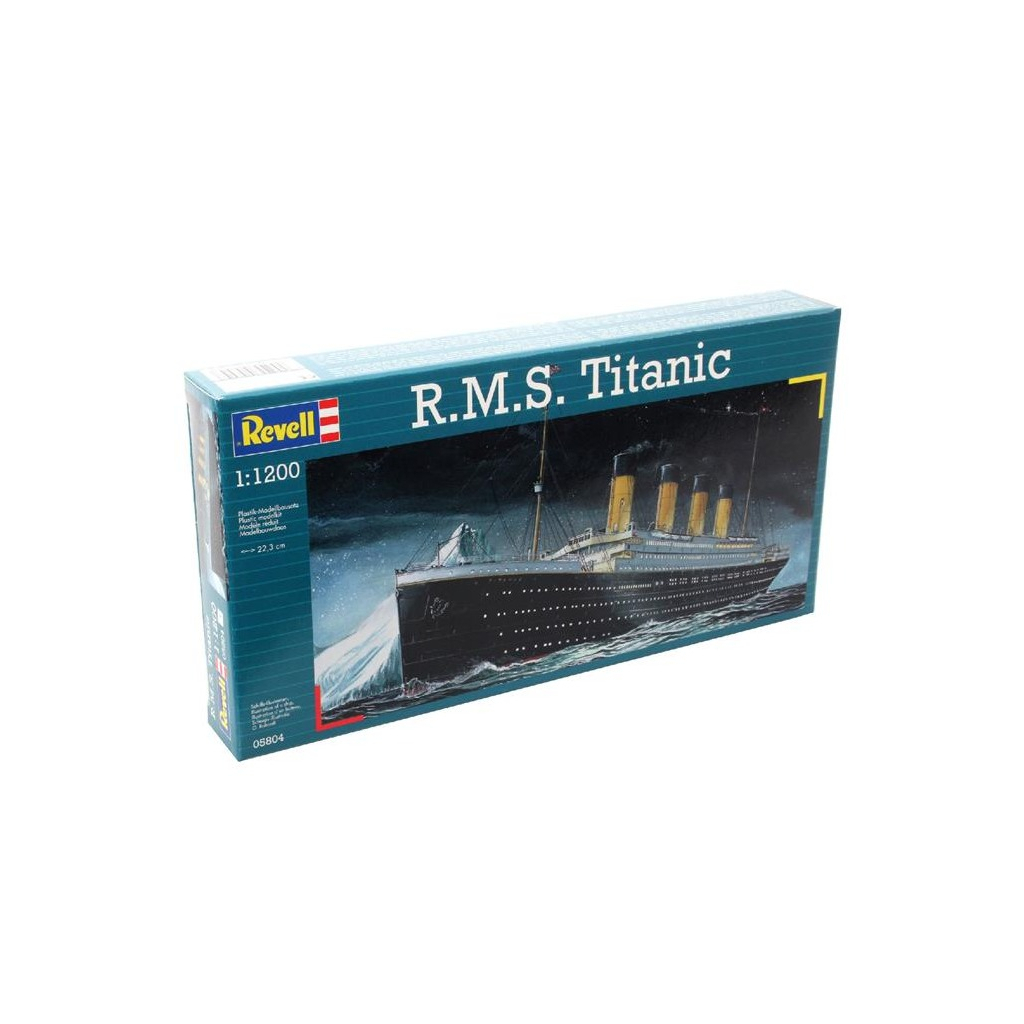 Сборная модель Revell Корабль Титаник уровень 3 масштаб 1:1200 (RVL-05804)