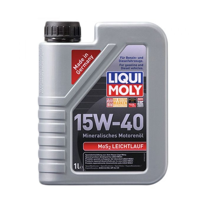 Моторное масло Liqui Moly MoS2 Leichtlauf SAE 15W-40 1л. (1932)