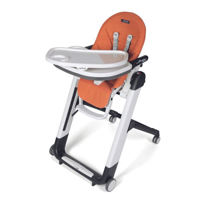 Стілець для годування Peg-Perego Siesta Follow Me Wonder Orange (плямостійкий помаранчевий) (IH03000000WD48) зображення 2