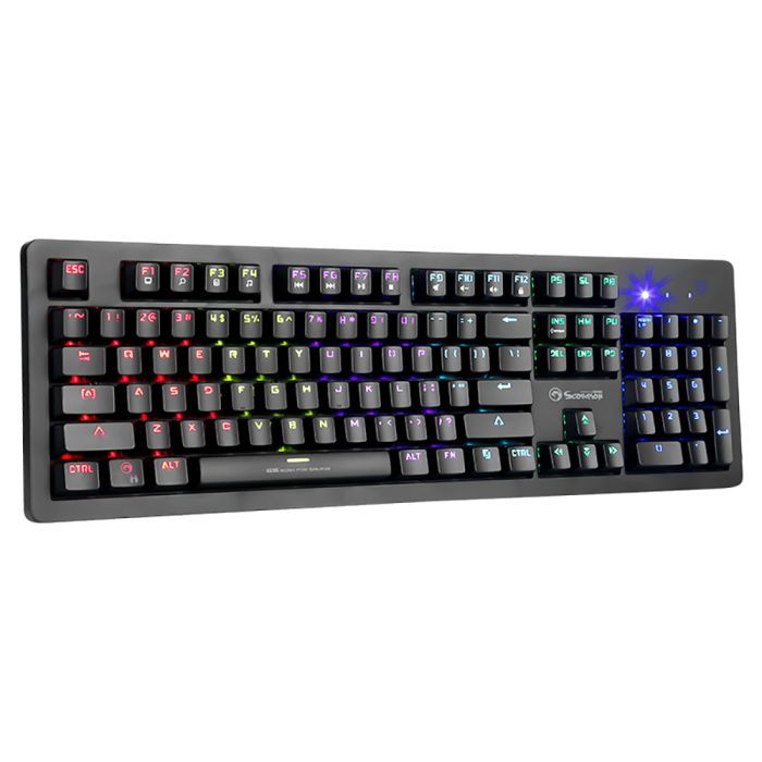 Клавіатура Marvo KG916 Multi-LED Mechanical Blue Switch USB (KG916) зображення 3