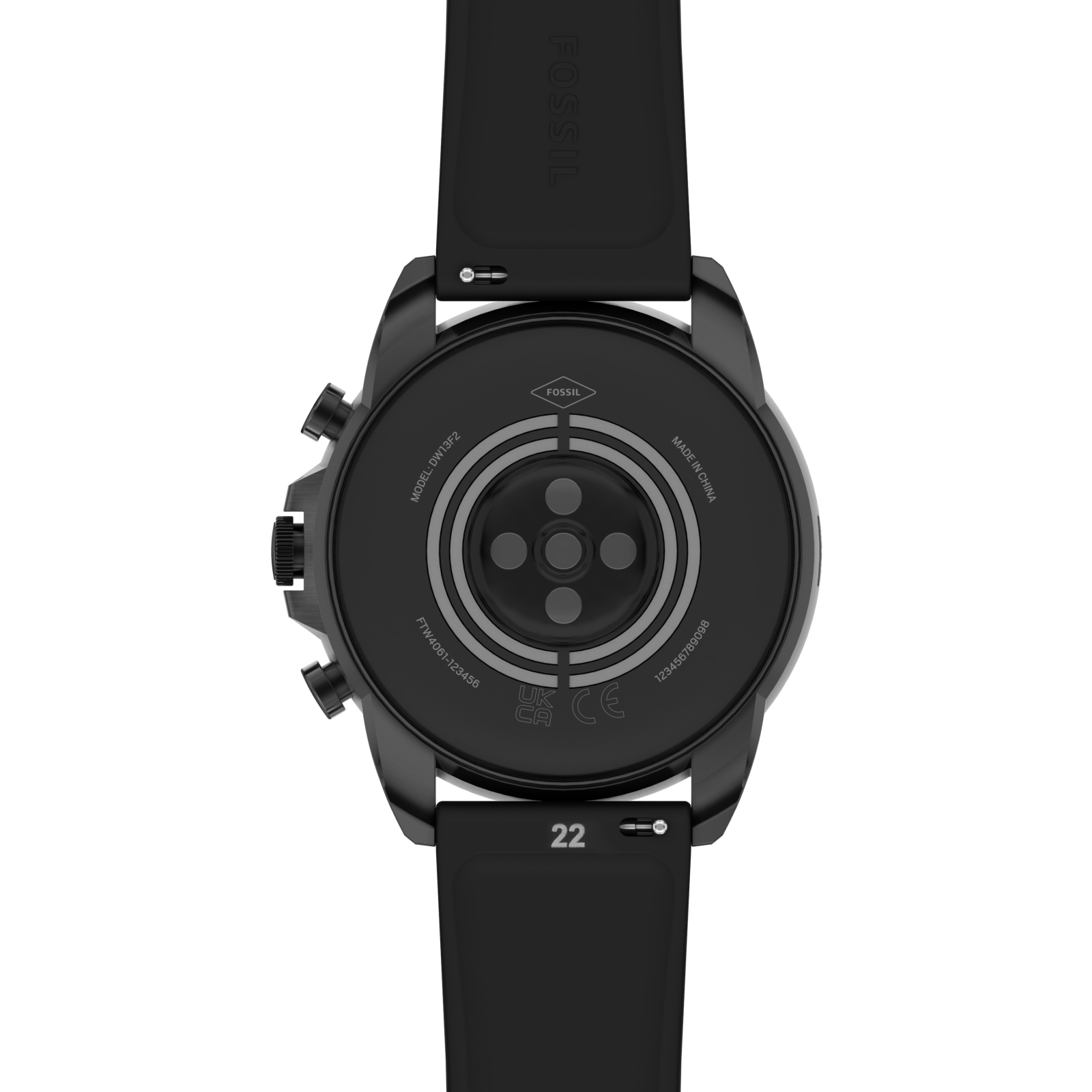 Смарт-часы Fossil Gen 6 Black Silicone (FTW4061) изображение 7