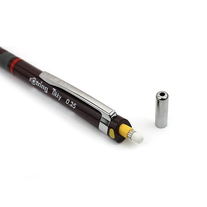 Олівець механічний Rotring Drawing TIKKY Burgundy (ISO) PCL 0,35 (R1904510) зображення 2
