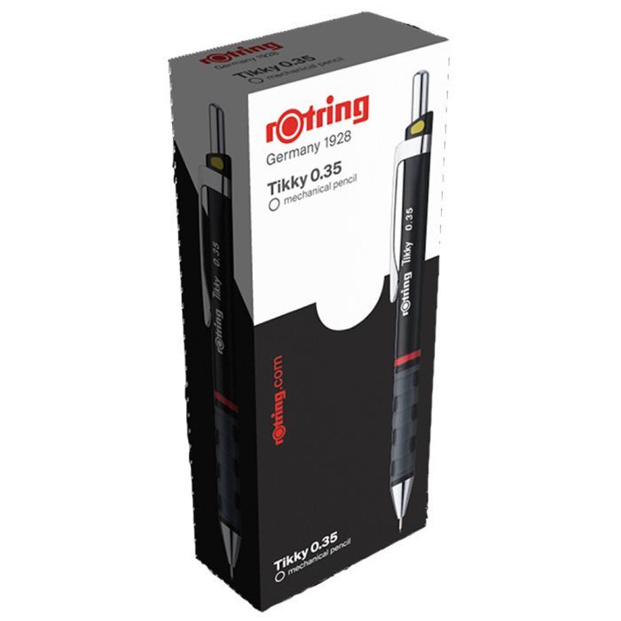 Олівець механічний Rotring Drawing TIKKY Burgundy (ISO) PCL 0,35 (R1904510) зображення 4