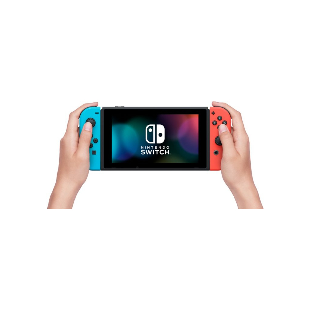 Игровая консоль Nintendo Switch неоновый красный / неоновый синий (045496452629)