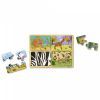 Пазл Melissa&Doug дерев'яні у футлярі "Тварини" (MD31362)