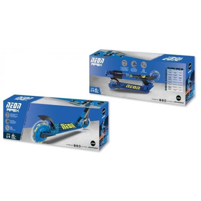 Самокат Neon Apex LED Голубой (NS32B4) изображение 6