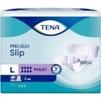 Подгузники для взрослых Tena Slip Maxi Large 24 шт, 92-144 см 8 капель (7322541118574)