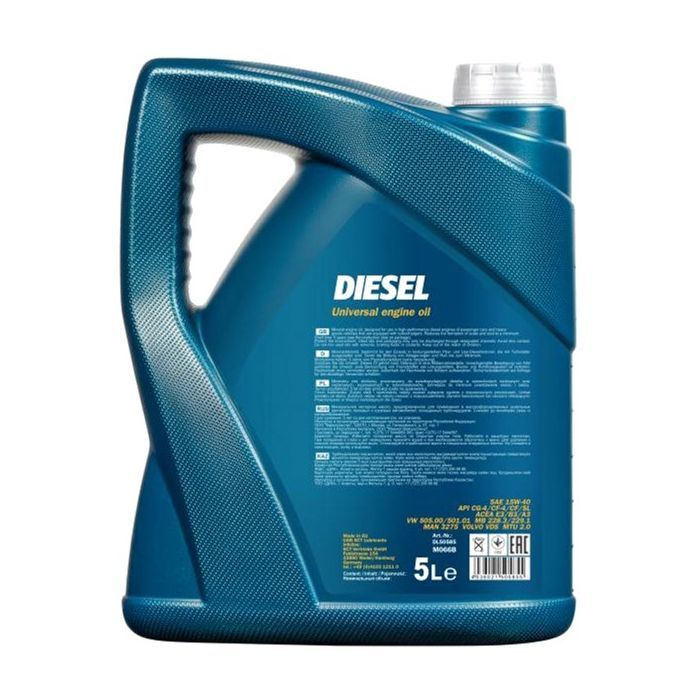 Моторное масло Mannol DIESEL 1л 15W-40 (MN7402-1) изображение 2