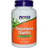 Трави Now Foods Часник без запаху, концентрований екстракт, Odorless Gar (NOW-01808)