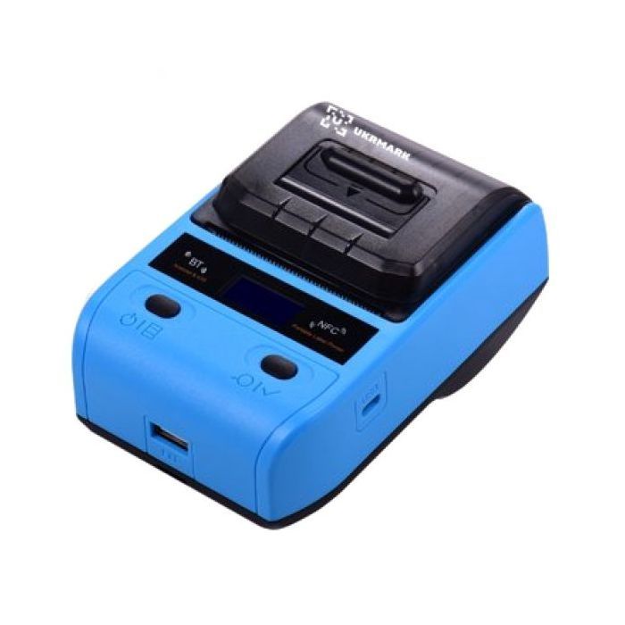 Принтер этикеток UKRMARK AT 10EW USB, Bluetooth, NFC, blue (900319) изображение 2