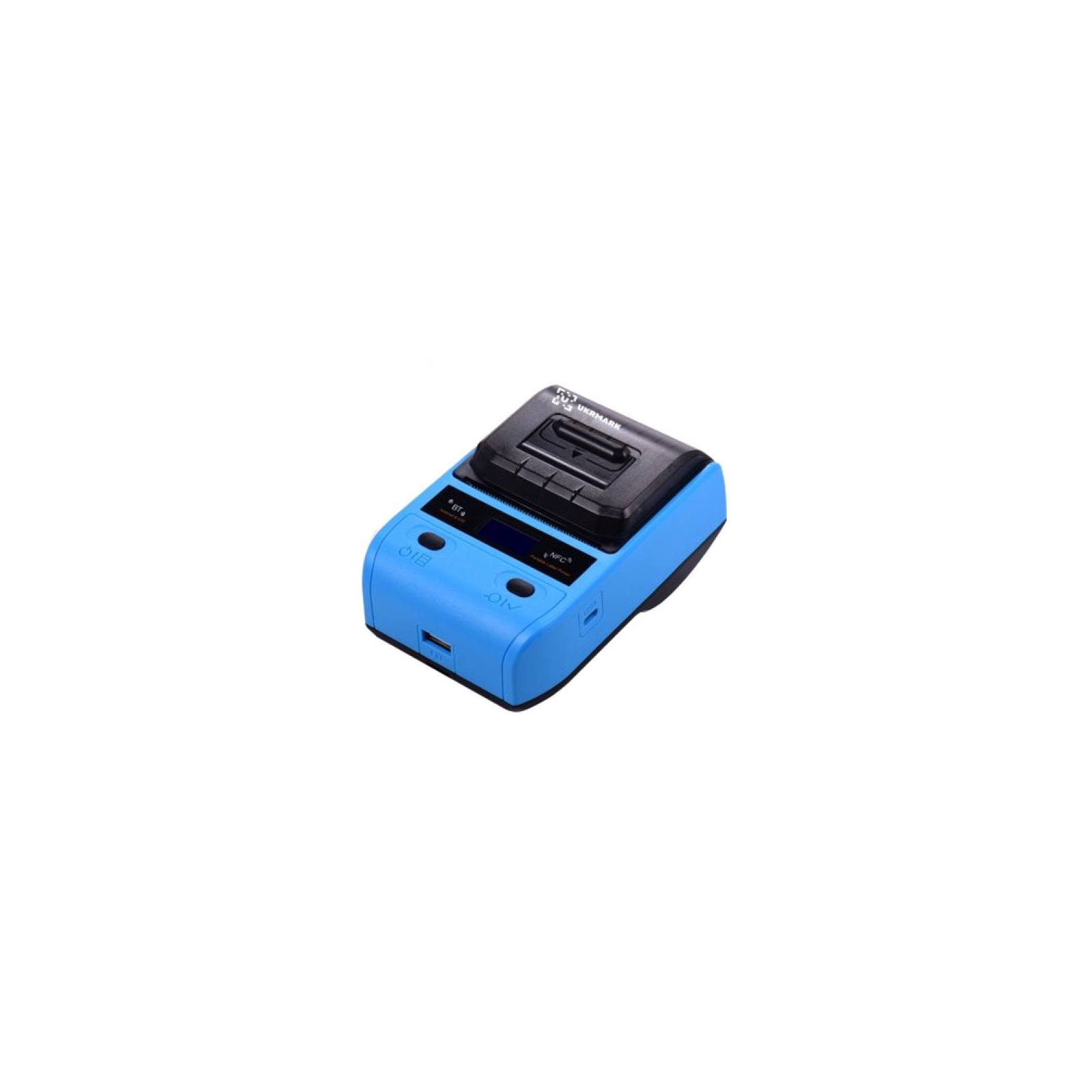 Принтер етикеток UKRMARK AT 10EW USB, Bluetooth, NFC, blue (UMDP23BL) зображення 2