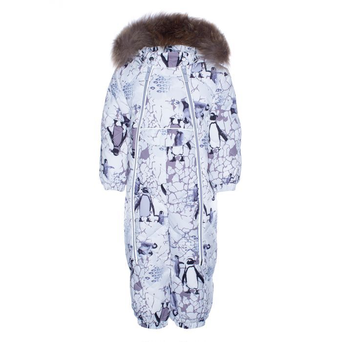 Комбинезон детский Huppa BEATA 1 31930155 белый с принтом 86 (4741468826622)