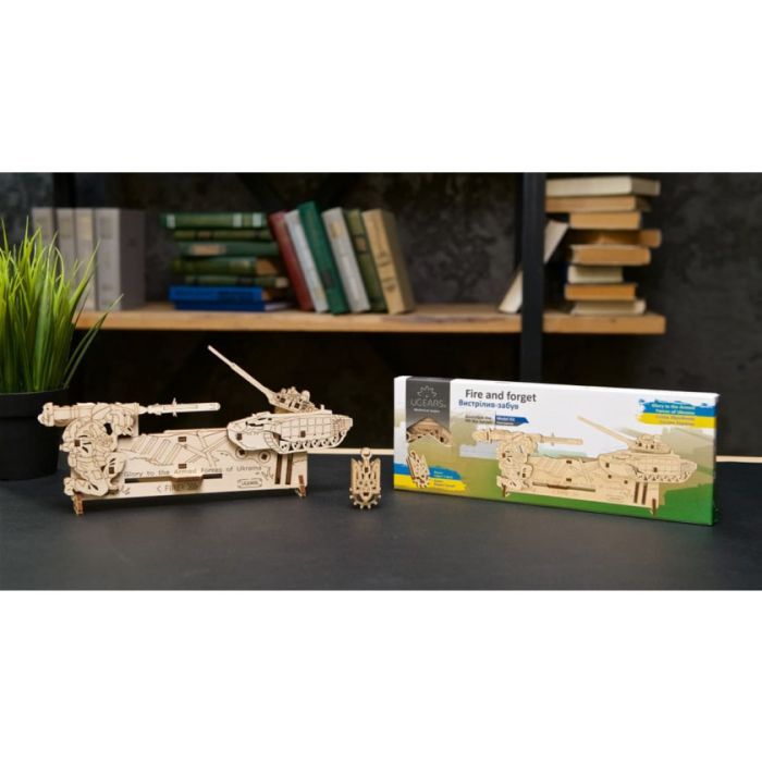 Конструктор Ugears Выстрелил – забыл (6337307) изображение 4