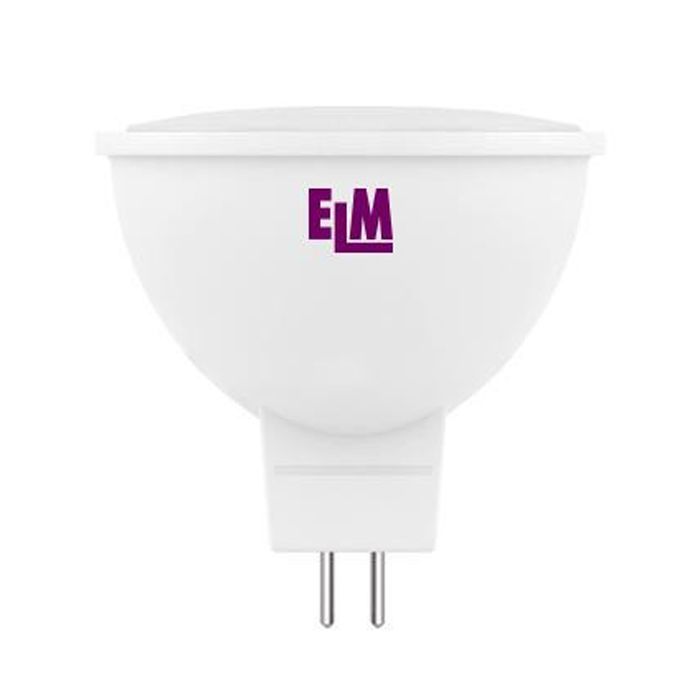 Лампочка ELM MR16 3W PA11 GU5.3 4000K (18-0025)