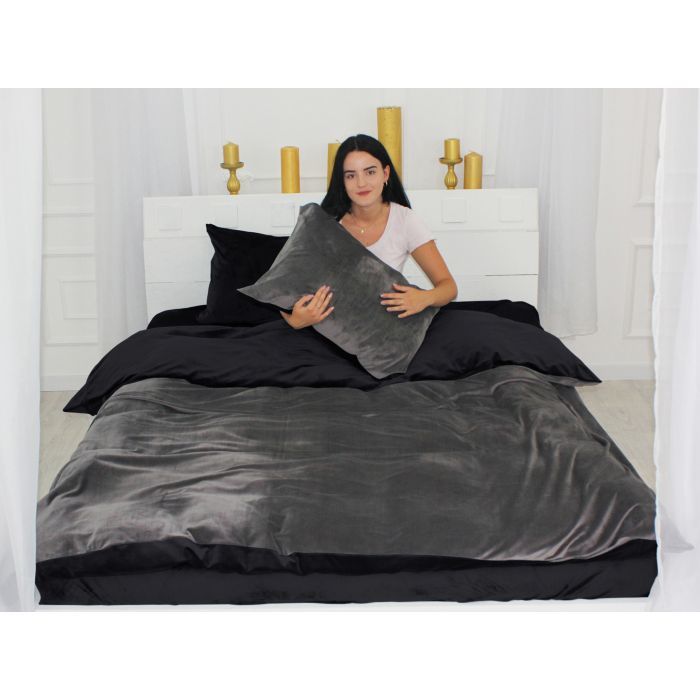 Постільна білизна MirSon Велюр Winter Frost 28-0005 + 28-0007 Trollius Velvet 110х140 (2200004008196) зображення 4