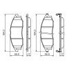 Тормозные колодки Bosch 0 986 494 152 изображение 6