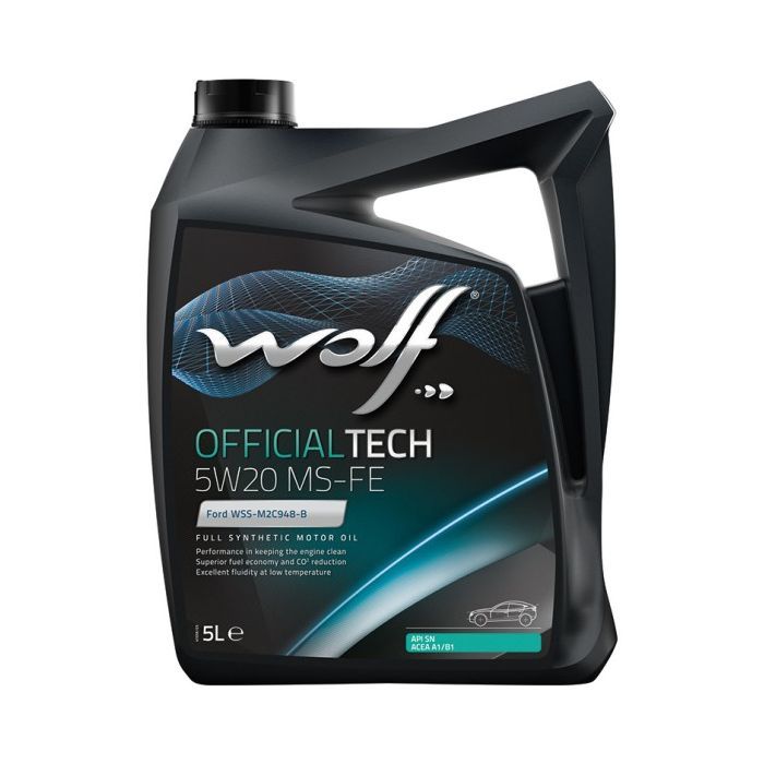 Моторное масло Wolf OFFICIALTECH 5W20 MS-FE 4л (8320187)