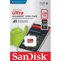 Карта пам'яті SanDisk 256 GB microSDXC UHS-I Ultra A1 (SDSQUA4-256G-GN6MN) зображення 2