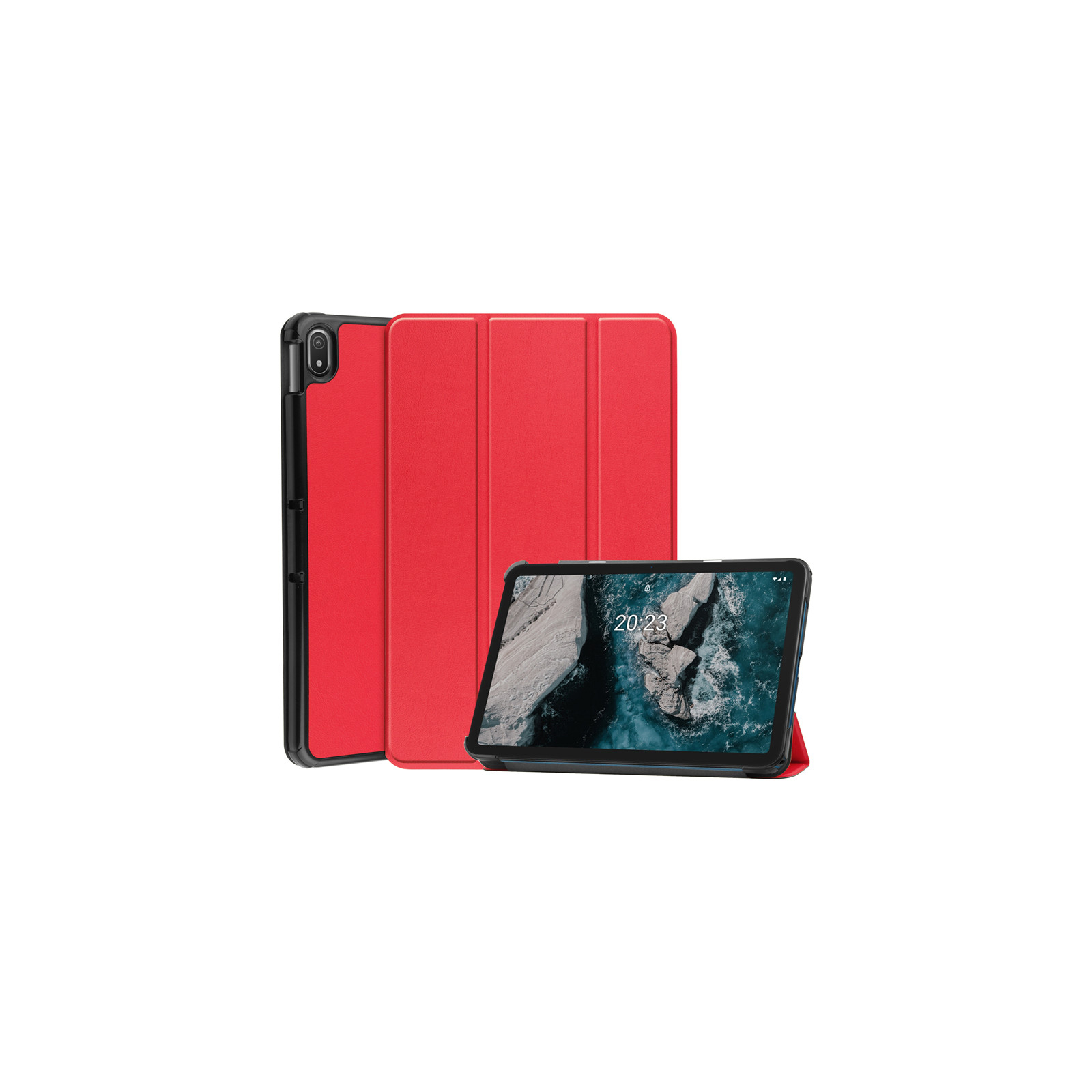 Чохол до планшета BeCover Smart Case Nokia T20 10.4" Red Wine (708046) зображення 5