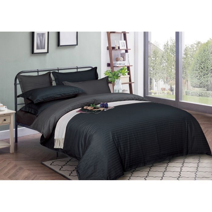 Пододеяльник MirSon Satin Stripe 30-0021 + 30-0012 Yamindi 143х210 см (2200005268216)