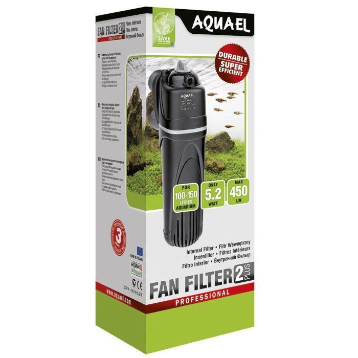 Фильтр для аквариума AquaEl Fan 2 Plus внутренний до 150 л (5905546030700) изображение 2