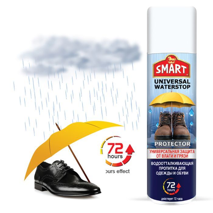 Спрей для взуття Smart Shoes водовідштовхуючий 250 мл (8697422822208) зображення 2
