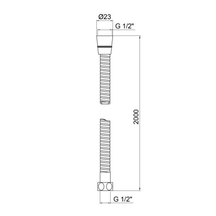 Шланг для душа Kroner C604 (CV023621) изображение 2