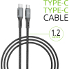 Дата кабель Type-C to Type-C 2.0m CBGPD60WTT2 60W grey Intaleo (1283126518102) изображение 3
