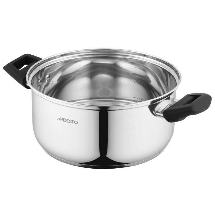 Кастрюля Ardesto Gemini с бакелитовыми ручками 2.0 л (AR3520G) изображение 2
