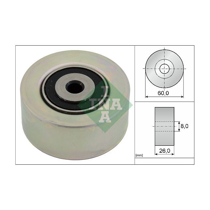 Ролик натягувача ременя INA 531 0550 10