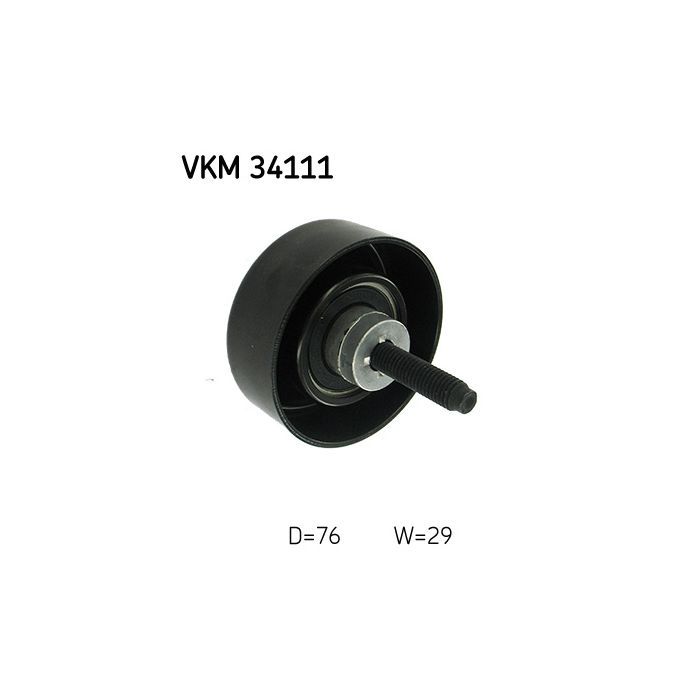 Ролик натягувача ременя SKF VKM 34111