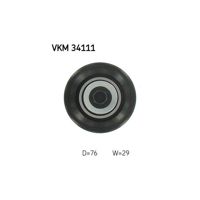 Ролик натягувача ременя SKF VKM 34111 зображення 2