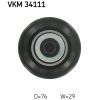 Ролик натягувача ременя SKF VKM 34111 зображення 2