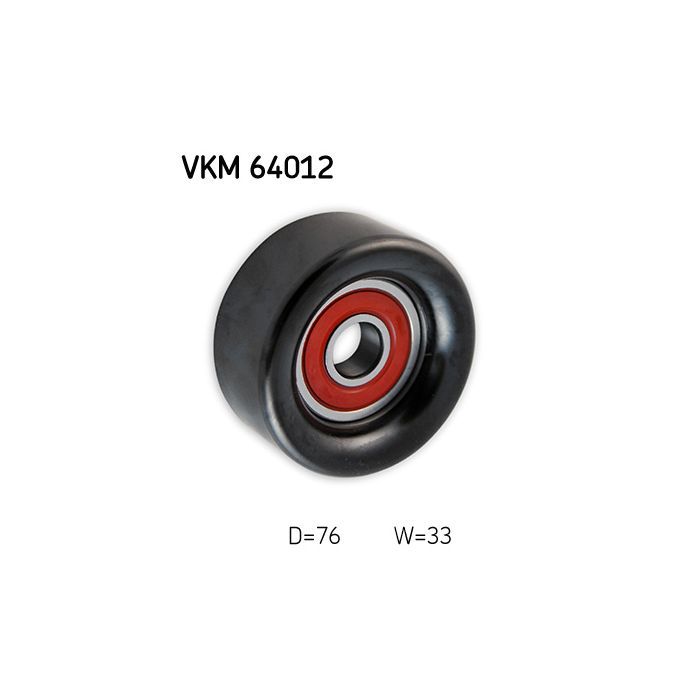 Ролик натягувача ременя SKF VKM 64012