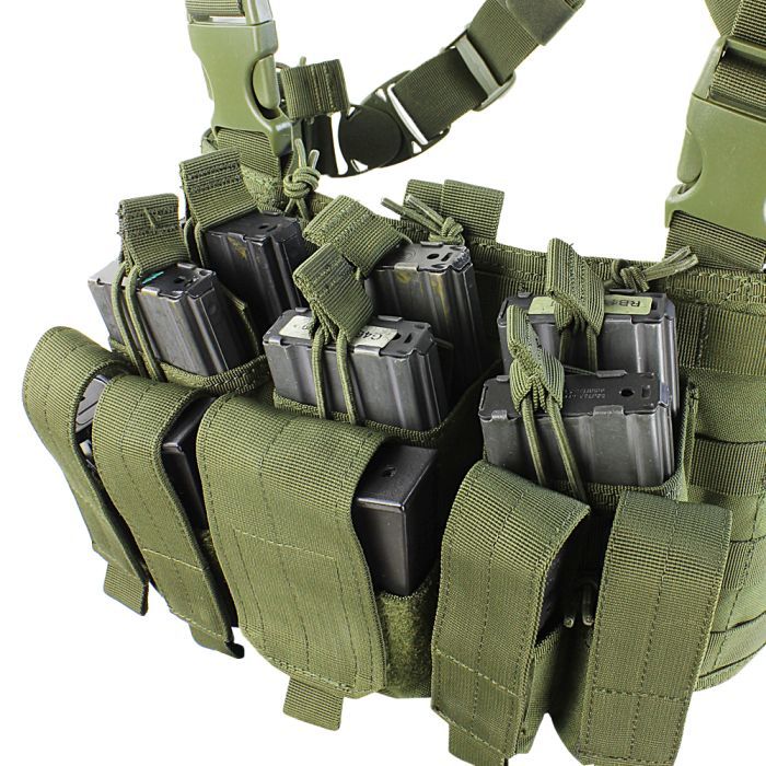 Жилет разгрузочный Condor Outdoor Recon Chest Rig Olive Drab (MCR5-001) изображение 3