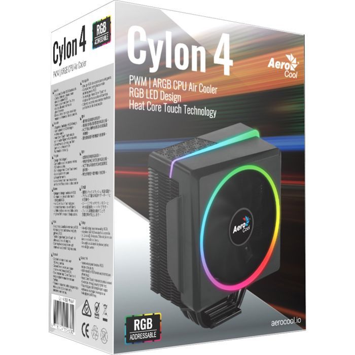 Кулер для процессора AeroCool Cylon 4 (ACTC-CL30410.06) изображение 9