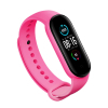 Ремешок для фитнес браслета BeCover Silicone для Xiaomi Mi Smart Band 5/6/7 Hot Pink (705556) изображение 2