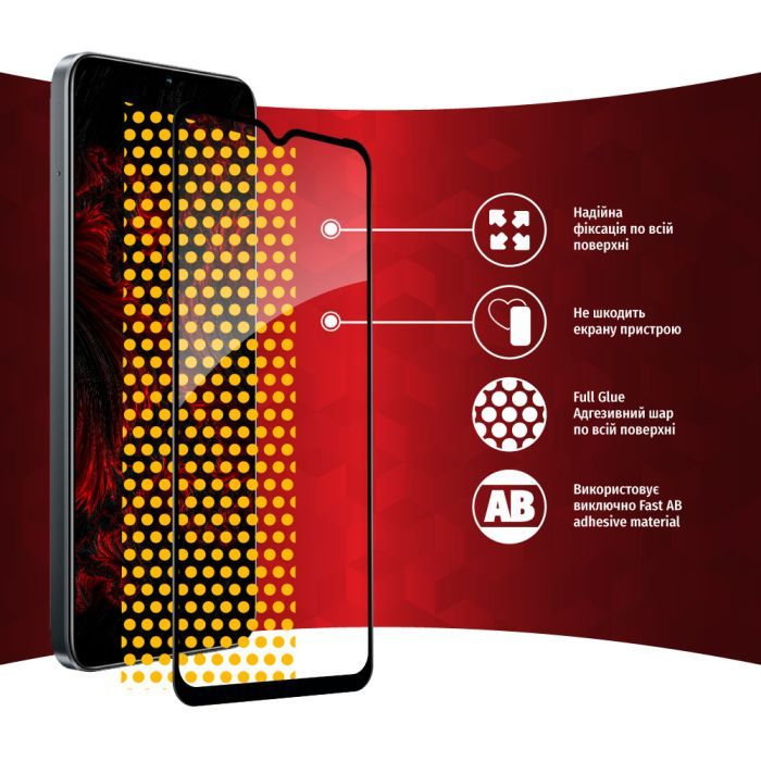 Стекло защитное Intaleo Full Glue Realme C30 (1283126546198) изображение 6