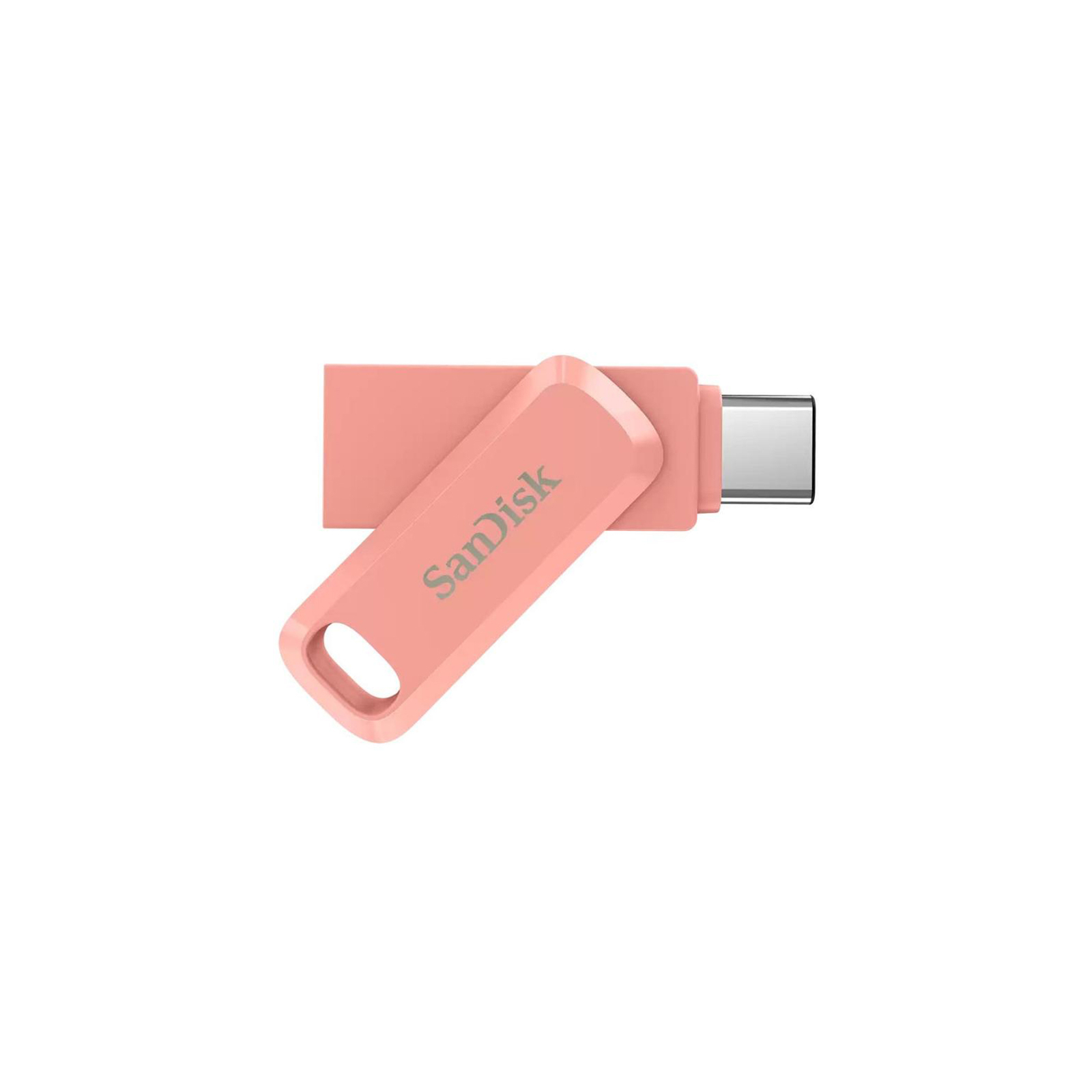 USB флеш накопитель SanDisk 256GB Ultra Dual Drive Go USB 3.0/Type-C Peach (SDDDC3-256G-G46PC) изображение 2