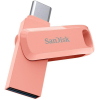 USB флеш накопитель SanDisk 256GB Ultra Dual Drive Go USB 3.0/Type-C Peach (SDDDC3-256G-G46PC) изображение 3