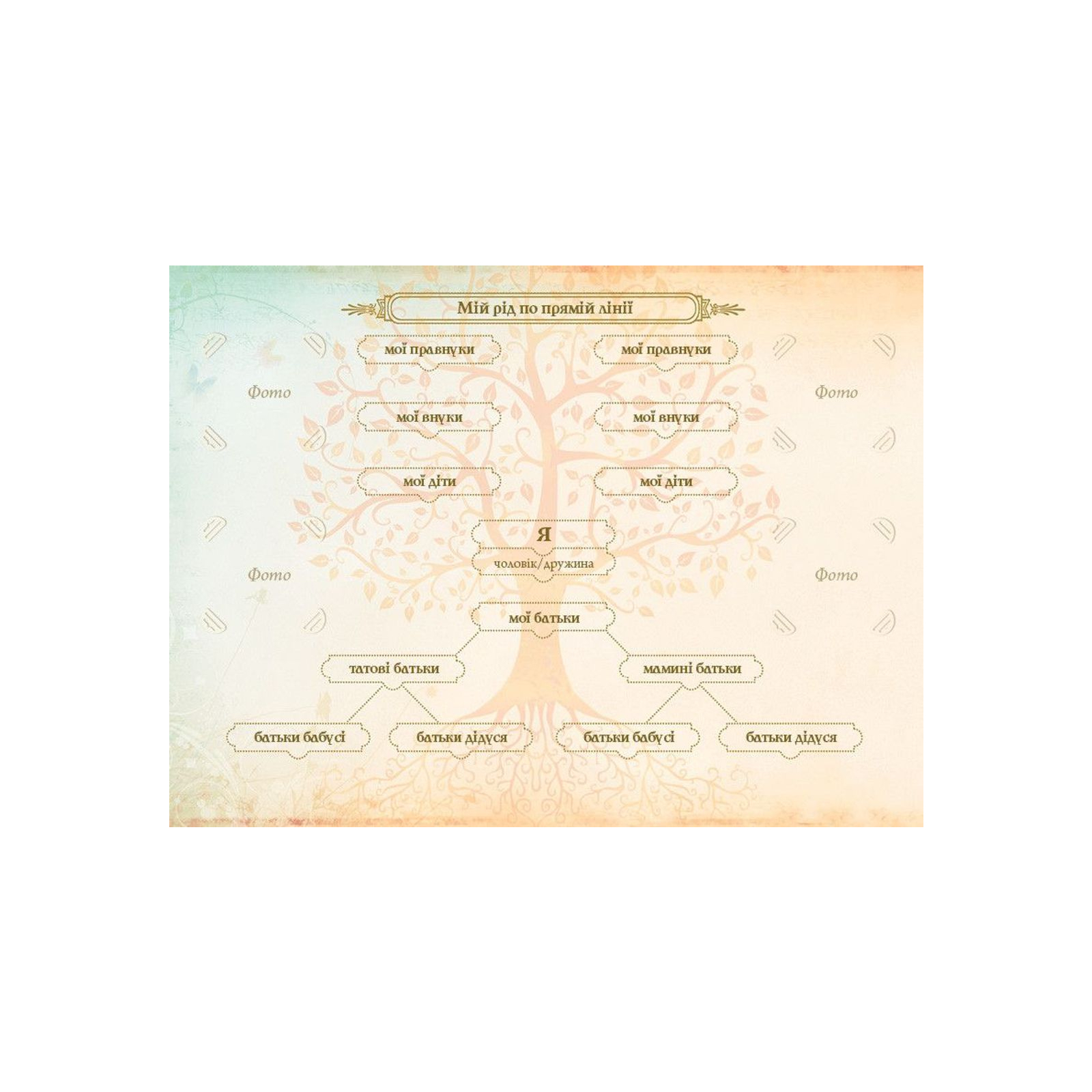 Книга Книга мого роду. Родинне дерево - Ірина Мацко Видавництво Старого Лева (9789662909890) изображение 6