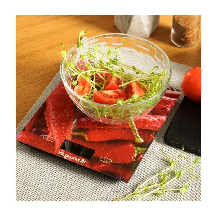 Весы кухонные Vilgrand VKS-525 Peppers изображение 5