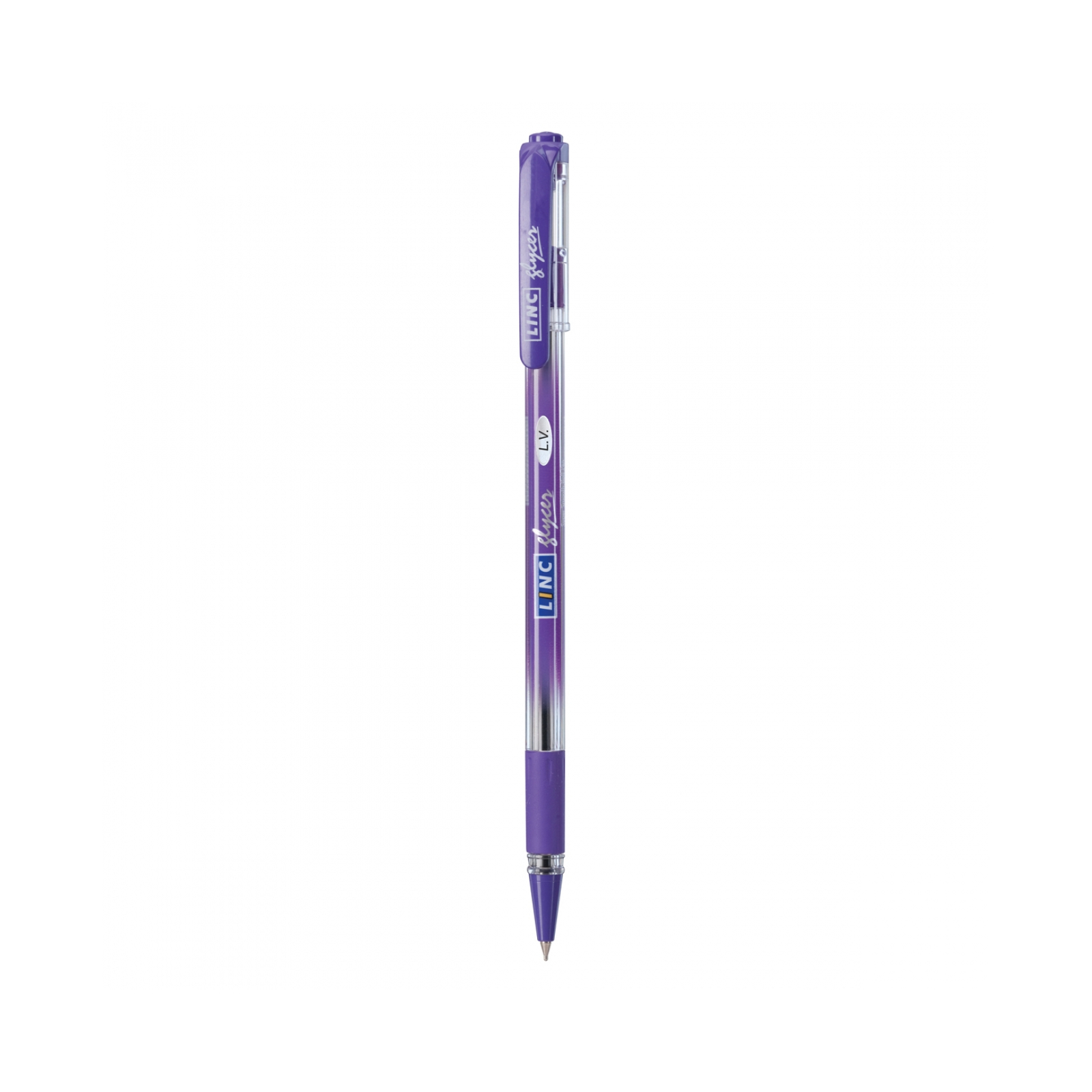Ручка шариковая LINC Glycer 0,7 мм фиолетовая (411898)