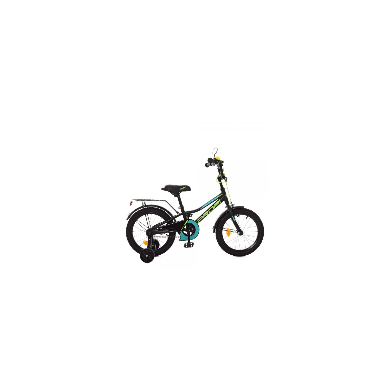 Дитячий велосипед Prof1 16" Prime Чорний (Y16224 black) зображення 2