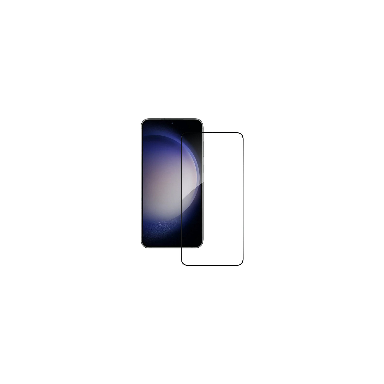 Стекло защитное BeCover Samsung Galaxy S23 SM-S911 Black (708821) изображение 2
