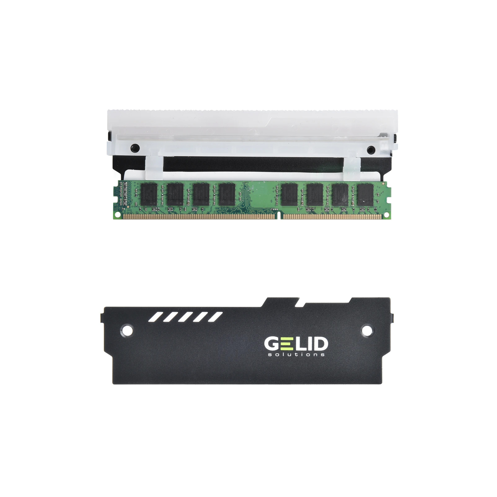 Охлаждение для памяти Gelid Solutions Lumen RGB RAM Memory Cooling Black (GZ-RGB-01) изображение 3