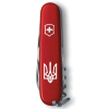 Нож Victorinox Camper Ukraine Red "Тризуб білий" (1.3613_T0010u) изображение 5