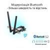 Мережева карта Wi-Fi ASUS PCE-AXE5400 зображення 2