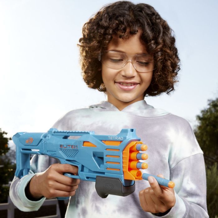 Іграшкова зброя Hasbro Nerf Tetrad QS 4 Нерф Еліт 2.0 (F5025) зображення 5