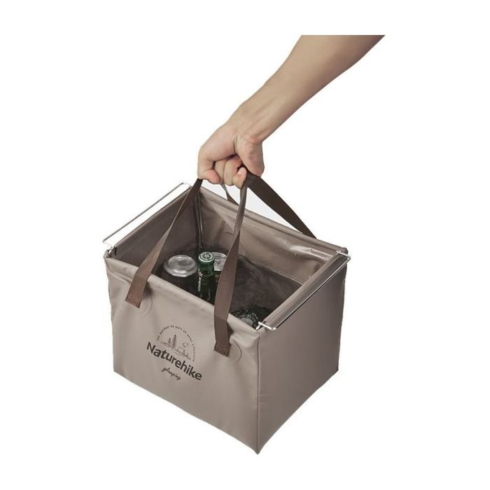 Відро складне Naturehike CNH22SN002 ПВХ 20л Tan (6927595795132) зображення 4